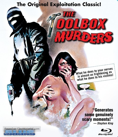 The Toolbox Murders - Blu-Ray movie cover