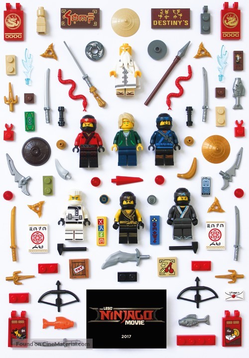 The Lego Ninjago Movie - British Movie Poster