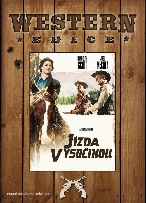 Ride the High Country - Czech DVD movie cover