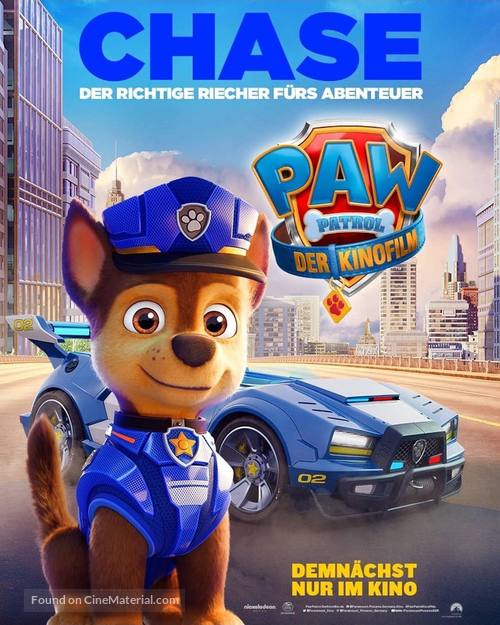 Paw Patrol: The Movie - German Movie Poster