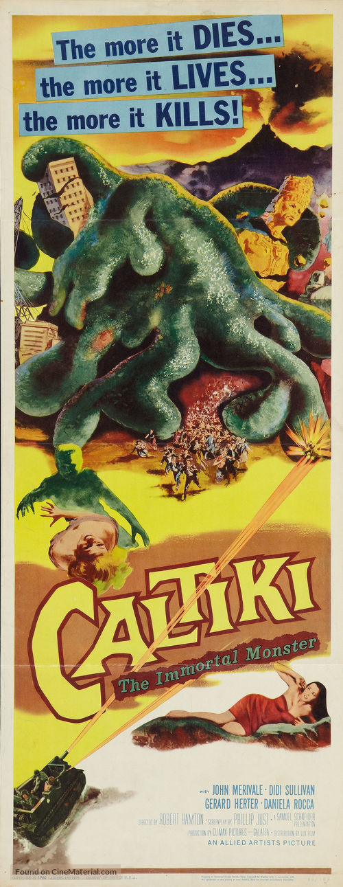 Caltiki - il mostro immortale - Movie Poster