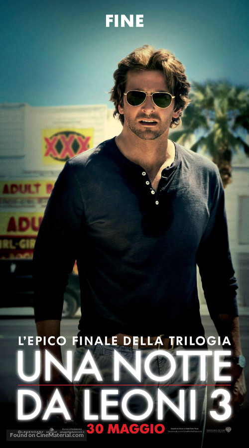 The Hangover Part III - Italian Movie Poster