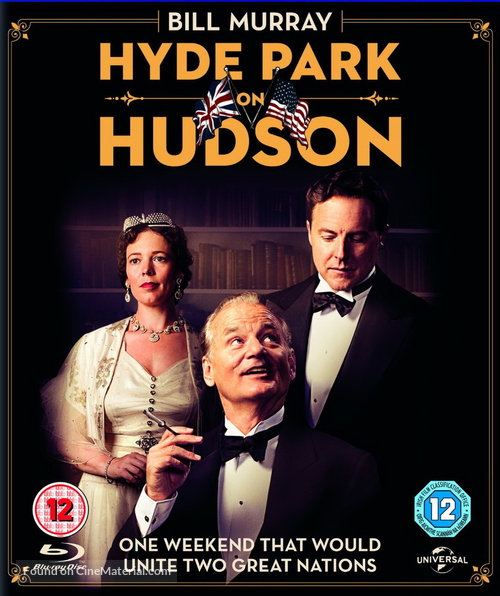 Hyde Park on Hudson - British Blu-Ray movie cover