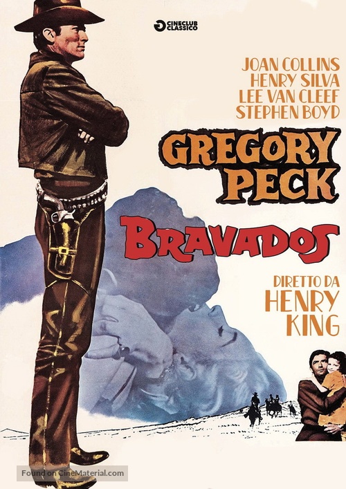 The Bravados - Italian DVD movie cover