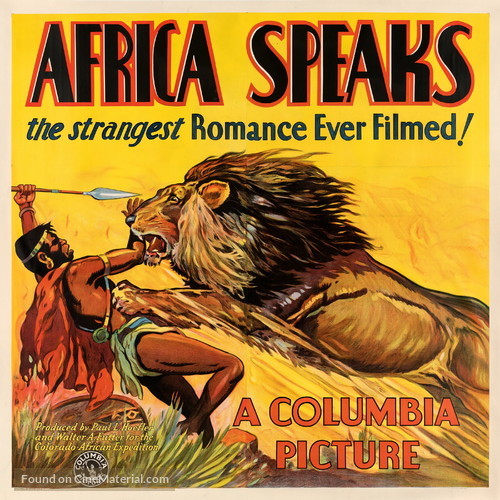 Africa Speaks! - Movie Poster