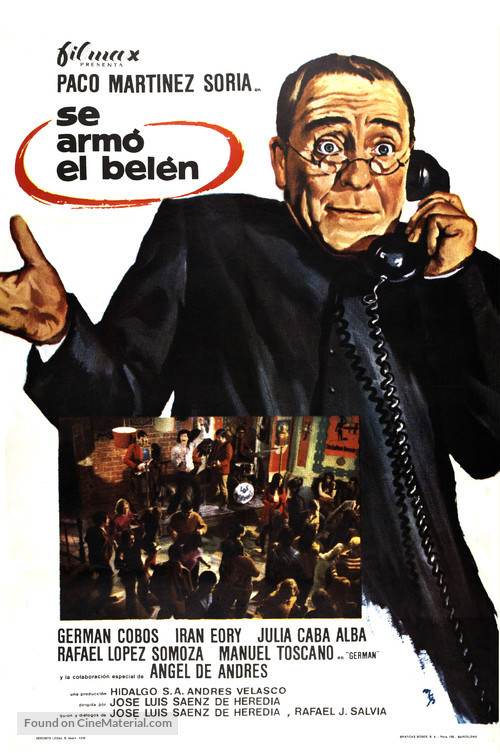 &iexcl;Se arm&oacute; el bel&eacute;n! - Spanish Movie Poster