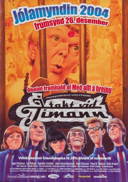 &Iacute; takt vi&eth; t&iacute;mann - Icelandic Movie Poster