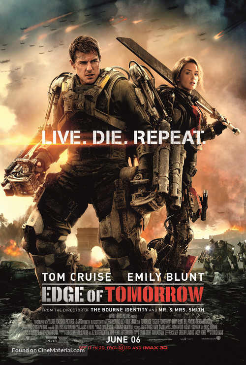 Edge of Tomorrow - Movie Poster