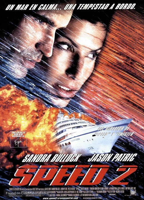 Speed 2: Cruise Control - Spanish Movie Poster