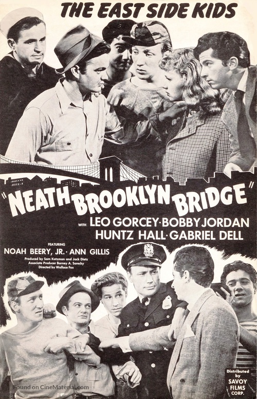 &#039;Neath Brooklyn Bridge - Movie Poster