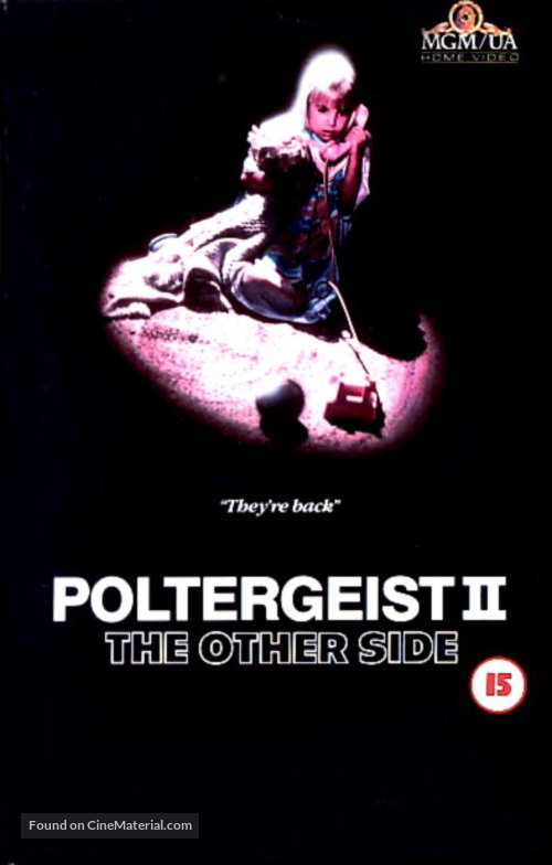 Poltergeist II: The Other Side - British Movie Cover