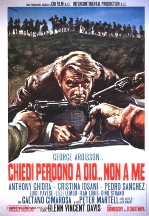 Chiedi perdono a Dio... non a me - Italian Movie Poster