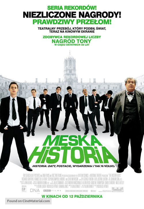 The History Boys - Polish Movie Poster