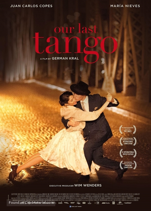 Un tango m&aacute;s - Swedish Movie Poster