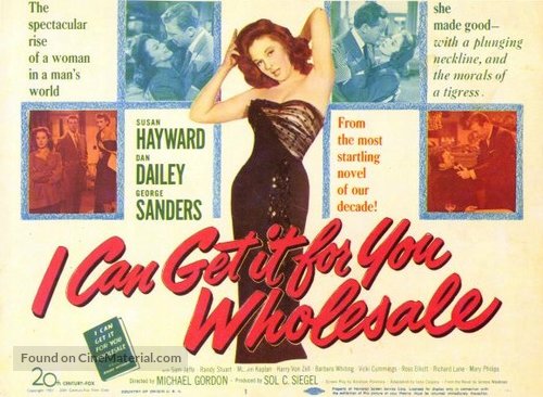 I Can Get It for You Wholesale - Movie Poster