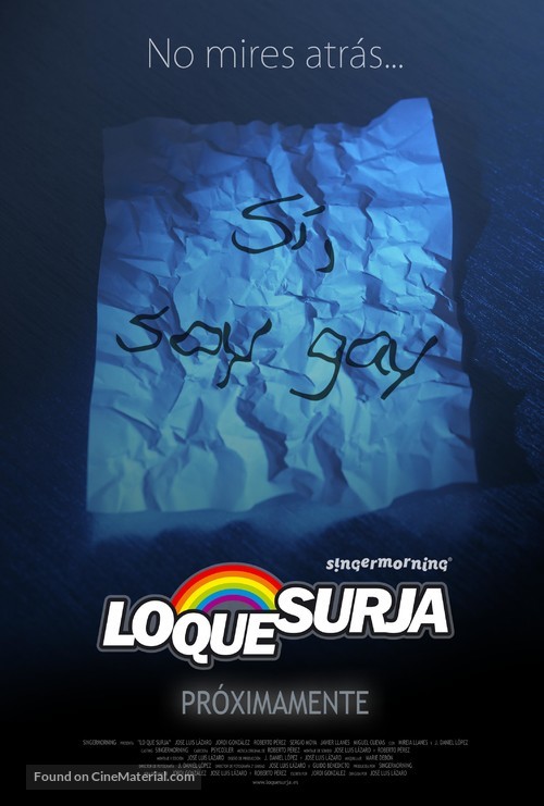 &quot;Lo que surja&quot; - Spanish Movie Poster