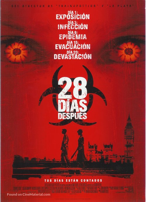 28 Days Later... - Spanish Movie Poster