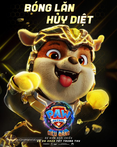 PAW Patrol: The Mighty Movie - Vietnamese Movie Poster