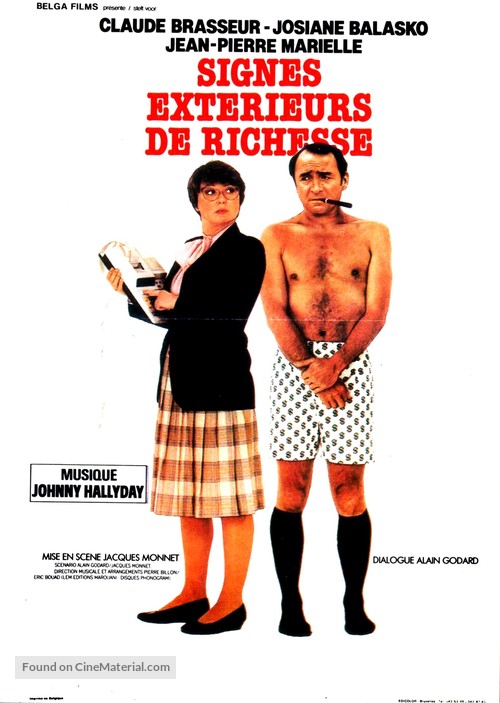 Signes ext&eacute;rieurs de richesse - Belgian Movie Poster