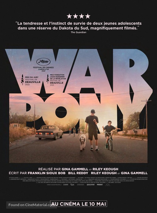 War Pony - French Movie Poster