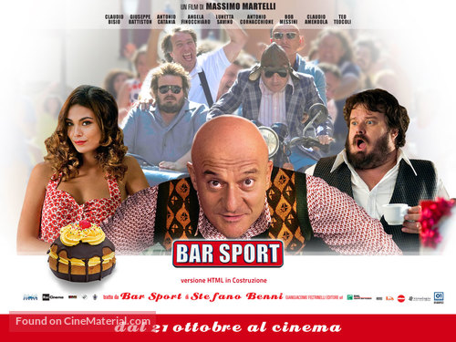 Bar Sport - Italian Movie Poster