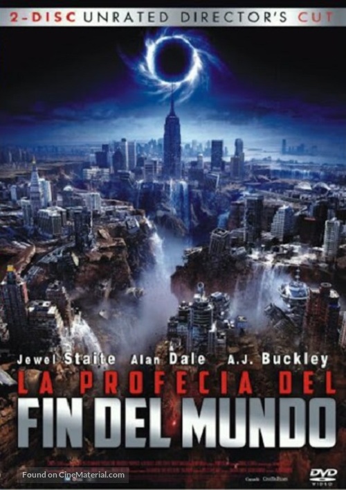 Doomsday Prophecy - Spanish DVD movie cover