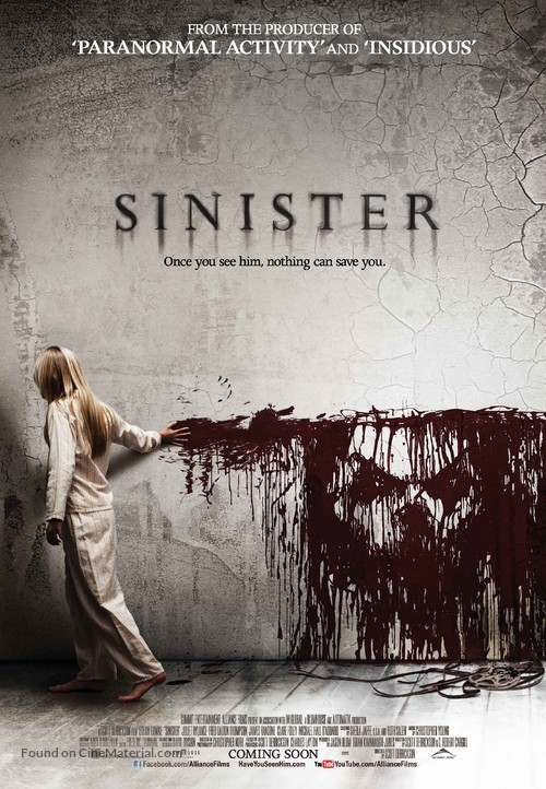 Sinister - Canadian Movie Poster