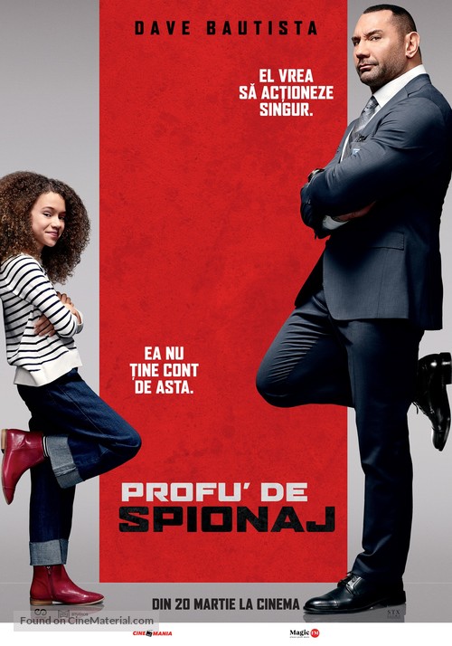 My Spy - Romanian Movie Poster