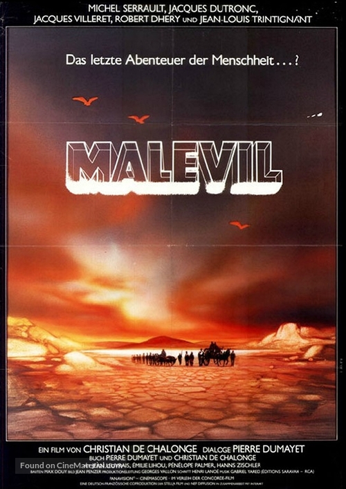 Malevil - German Movie Poster