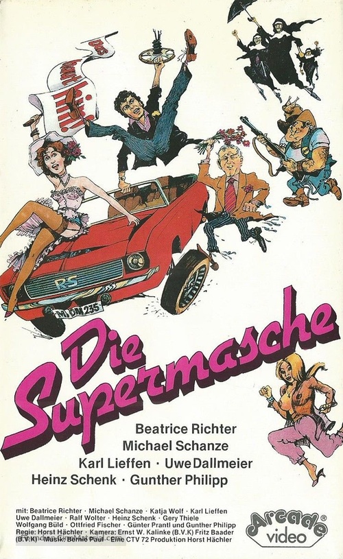 Lass das - ich hass das - German VHS movie cover