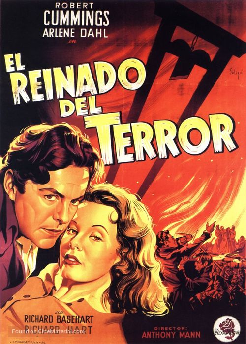 Reign of Terror - Spanish Movie Poster