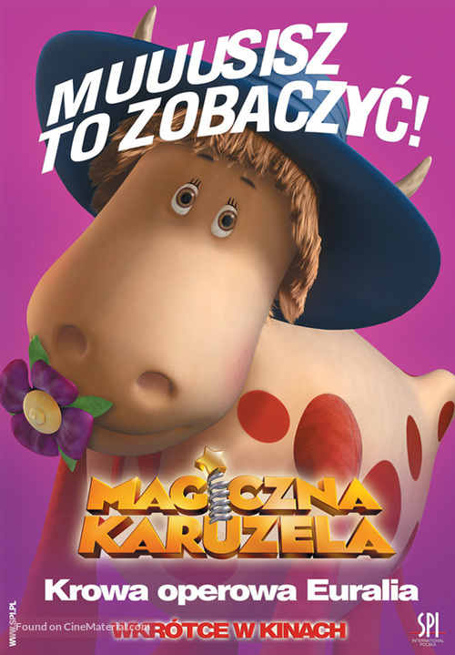 The Magic Roundabout - Polish poster