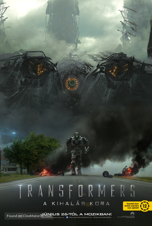 Transformers: Age of Extinction - Hungarian Movie Poster