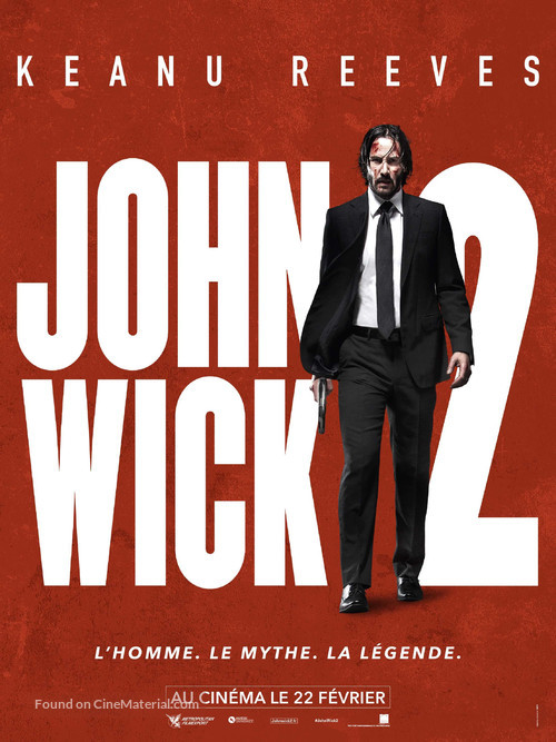 John Wick: Chapter Two - French Movie Poster