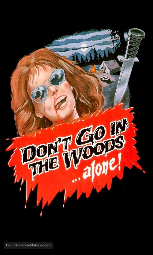 Don&#039;t Go in the Woods - VHS movie cover