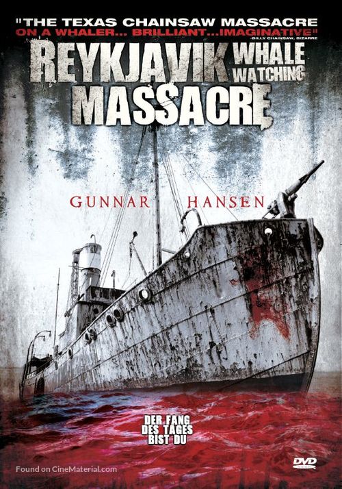Reykjavik Whale Watching Massacre - German DVD movie cover