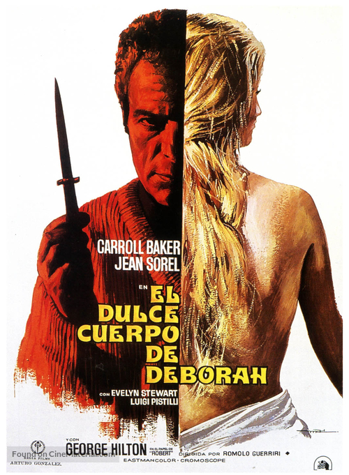 Il dolce corpo di Deborah - Spanish Movie Poster