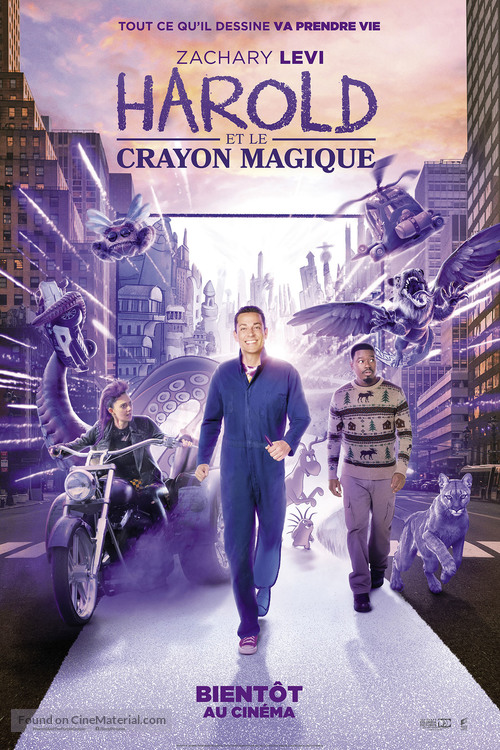 Harold and the Purple Crayon - Belgian Movie Poster