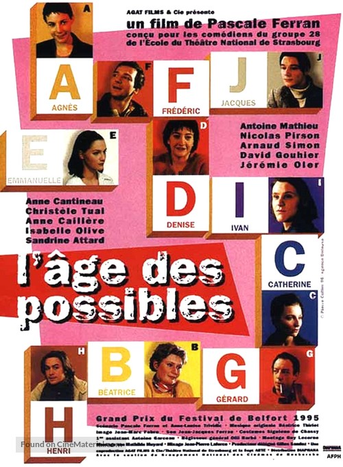 L&#039;&acirc;ge des possibles - French Movie Poster