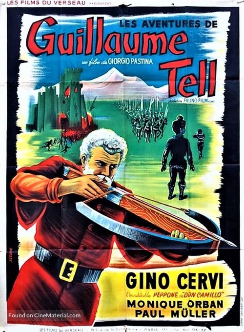 Guglielmo Tell - French Movie Poster