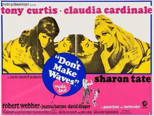 Don&#039;t Make Waves - British Movie Poster
