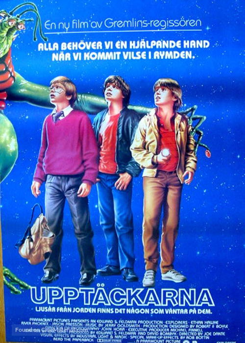 Explorers - Swedish Movie Poster