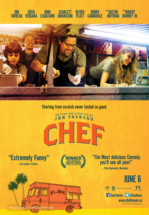 Chef - Canadian Movie Poster