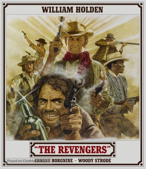 The Revengers - Blu-Ray movie cover