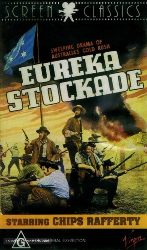 Eureka Stockade - Australian VHS movie cover