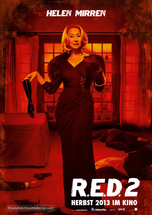 RED 2 - German Movie Poster