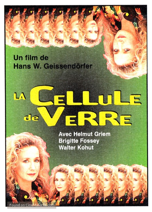 Die gl&auml;serne Zelle - French Movie Poster