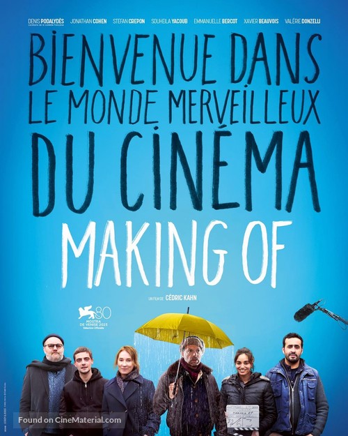 Making Of - French Movie Poster