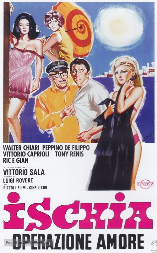 Ischia operazione amore - Italian Movie Poster