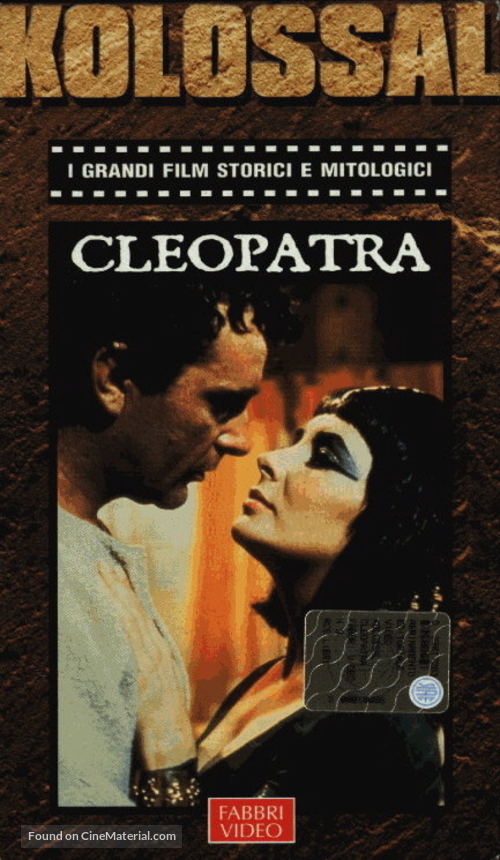 Cleopatra - Italian VHS movie cover